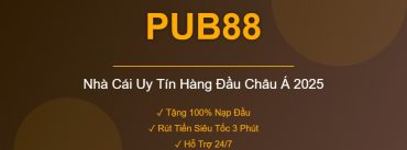 PUB88 Nhà Cái Uy Tín